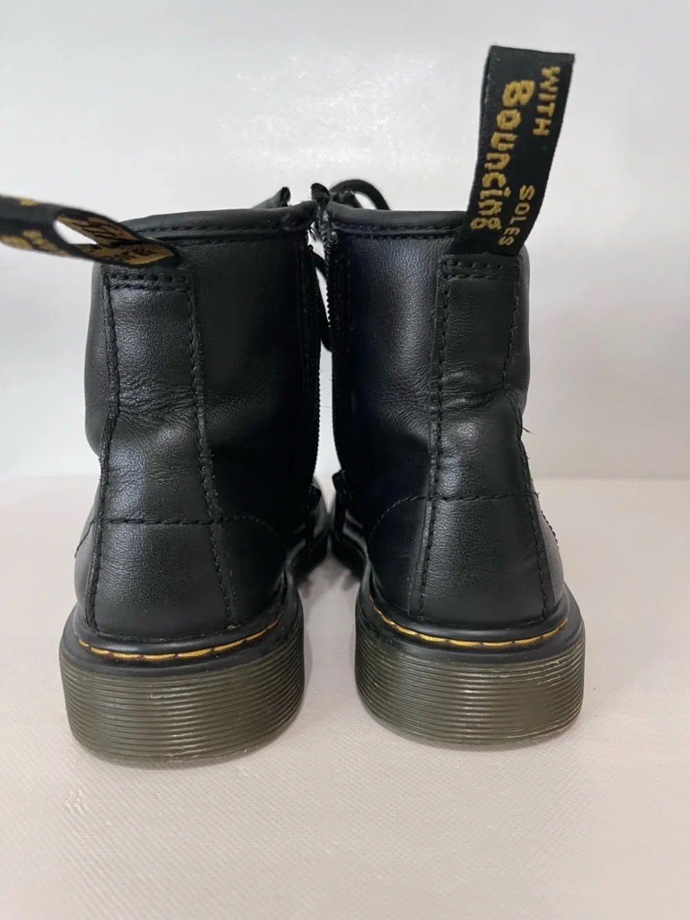Dr Martens Black Leather Boots